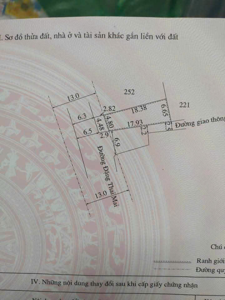 BÁN ĐẤT GÓC 2 MT ĐẶNG THAI MAI VÀ NGUYỄN THÁI HỌC. TT TP ĐÔNG HÀ, - LH: 097.248.74.74